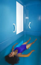 Floatation Therapy at The Cornmill Complementary Health Centre, East Grinstead, Sussex.